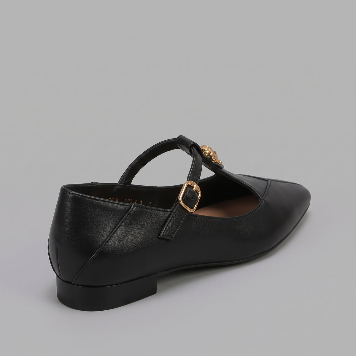 Mocassins Élégants à Bride en T et Bout Carré