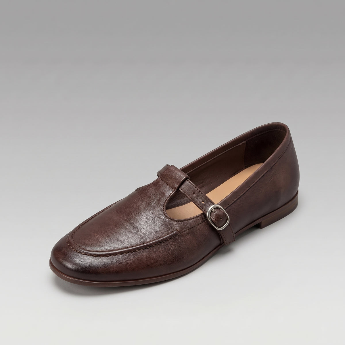 Moccasins Mary Jane Rétro Carrés