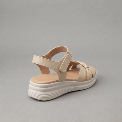 Sandales Plates Cuir Confortables