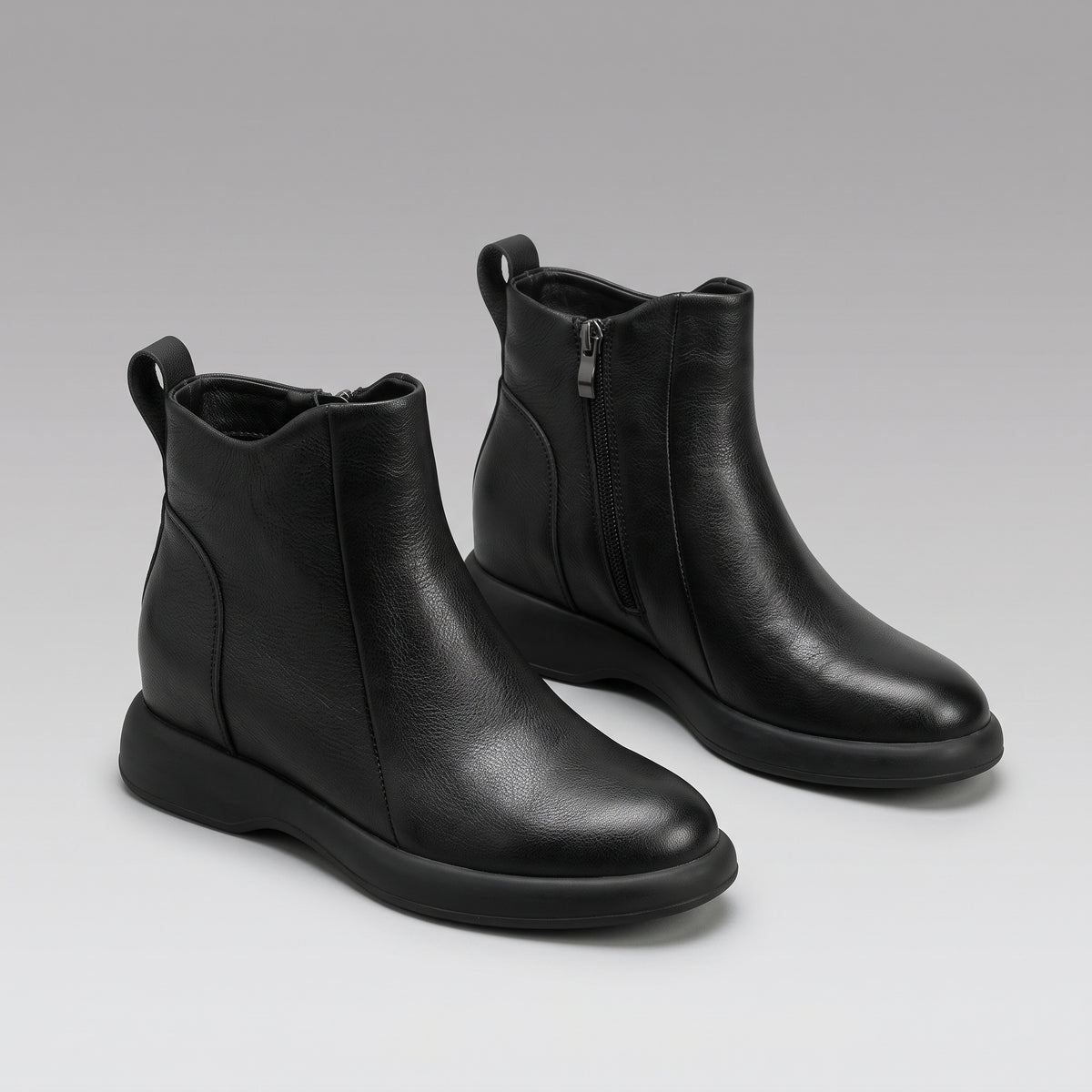 Bottines Chelsea Rétro Épaisses Fermeture