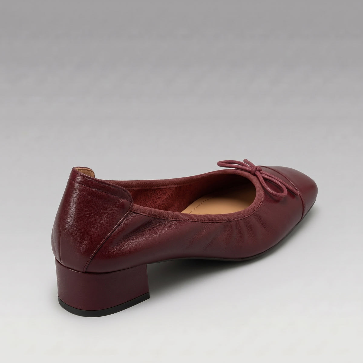 Escarpins Rétro Nœud Papillon Talon