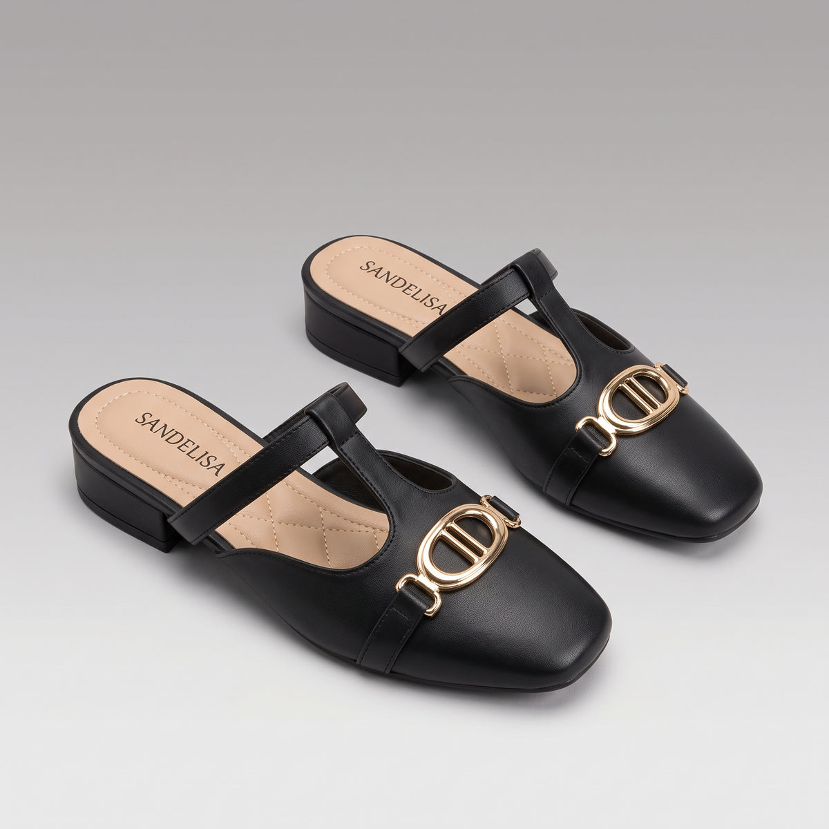 Chaussures Mules Bout Fermé Femme