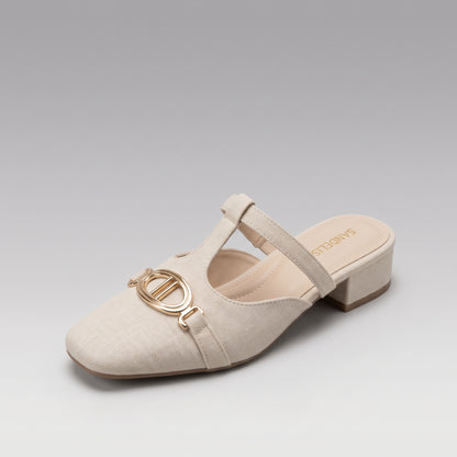 Chaussures Mules Bout Fermé Femme