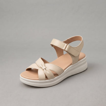Sandales Plates Cuir Confortables