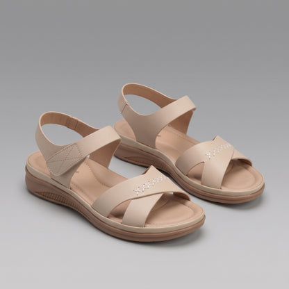 Sandales Compensées Réglables Édition Été