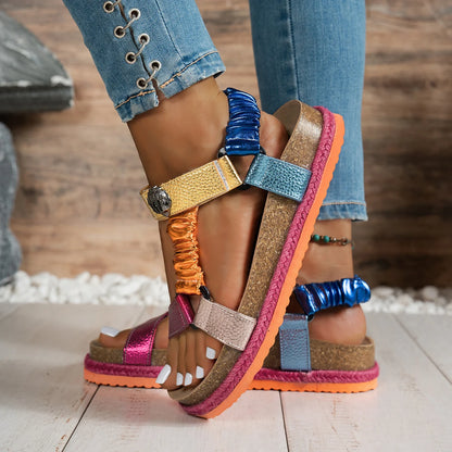 2026 Women's Breathable Flat Summer Sandals