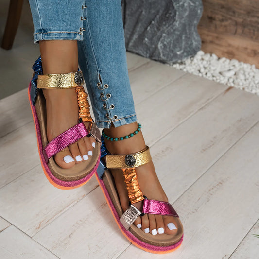 2026 Women's Breathable Flat Summer Sandals