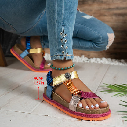 2026 Women's Breathable Flat Summer Sandals