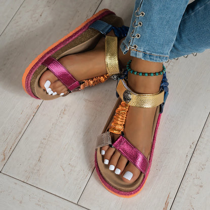 2026 Women's Breathable Flat Summer Sandals